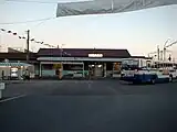 改築前の駅舎（1999年2月）