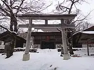 冬の御嶽神社(武甲山)