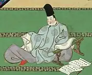 冬の直衣。春日権現験記より。