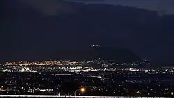 函館新道から見る函館裏夜景