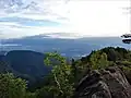 刃渡りから八ヶ岳を望む