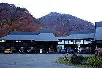 登山の拠点となる切明温泉