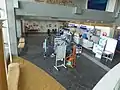 利尻空港チェックインカウンター
