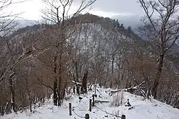 前大室からの加入道山