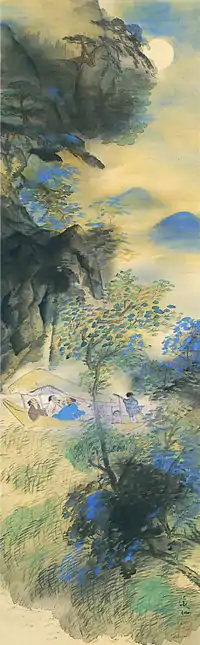 富田渓仙『前赤壁図』