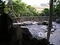 播州平野が一望できる展望風呂
