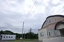 JR勇知駅と市立稚内病院附属上勇知診療所
