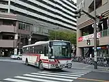 南口駅前の本土寺参道・旧水戸街道交差点