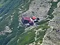 北岳からの北岳山荘