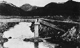 北斎院真情橋付近(1923年頃)
