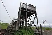 駅構内の展望台（2008年3月）