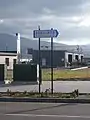 北海道道262号新函館北斗停車場線・道路の通称名標識（119-A）「新函館北斗駅前通」