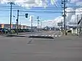 北海道道633号函館港線・終点（国道227号側から）