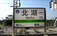 駅名標