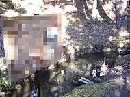 毛越寺浄土庭園の取水口