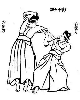 初段 八本目腕折表形