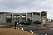 駅前タクシー乗り場（2012年2月）