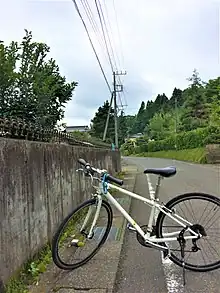 1km距離標付近