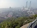 南普陀寺と世茂海峡大厦