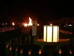 南部の火祭り 船灯籠