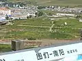 南陽国境線と監視塔、および咸北線