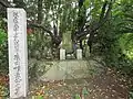 原田種直公之墓（東・正八幡宮向かって右側）