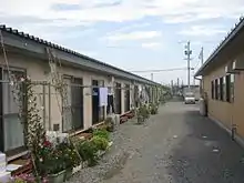 福島第一原子力発電所事故における仮設住宅（2011年）