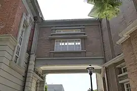 修復後の連絡橋（2021年）