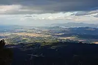古処山から筑豊地区と福智山