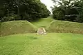 条溝と土塁