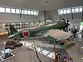 右側から見た紫電改