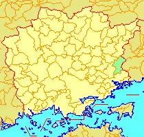 旧・吉永町の位置