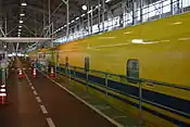 車庫内(ドクターイエロー入庫)