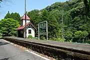 ホーム(2014年5月、廃線後)
