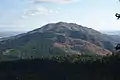 吾国山直下からの難台山