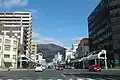 現代の四ツ道路交差点