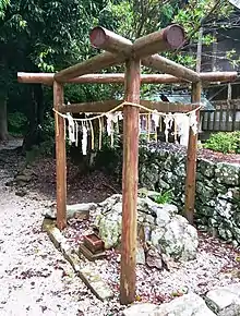 和多都美神社(長崎県対馬市)の三柱鳥居