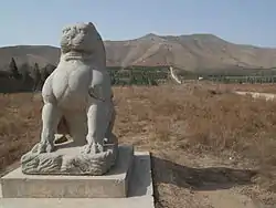 唐泰陵遺跡