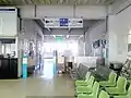 嘉北駅改札口