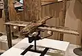9号墳 鳥形木製品奈良県立橿原考古学研究所附属博物館展示。