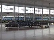 図們駅構内