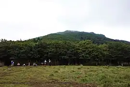国観峠からの山頂