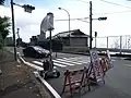 国道135号閉鎖状況(2021年7月10日)