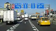 国道155号との分岐愛知県一宮市