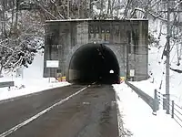 雲石トンネル（2019年3月撮影）