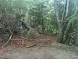 大台町 - 紀北町の不通区間、大台町側より撮影（2011年7月）