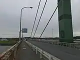 水郷大橋(茨城県側、2020年6月)