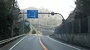 終点までの重複区間国道8号との分岐滋賀県米原市