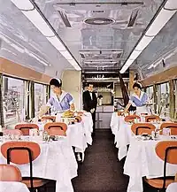 サシ151形 車内1960年ごろ