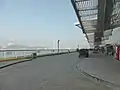 国際郵輪中心から海滄大橋を望む